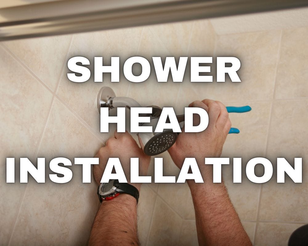 Shower Head Installation in Valrico & Surrounding Areas